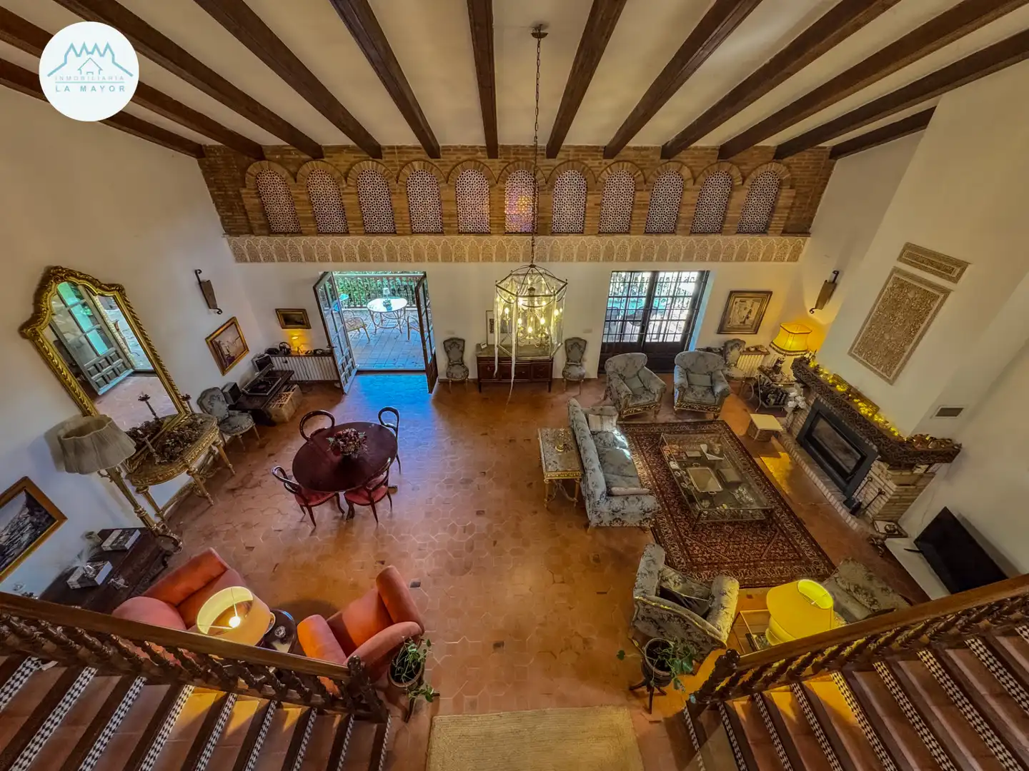 Sala de estar de Casa o chalet en venta en Piedrabuena con Calefacción, Jardín privado y Terraza
