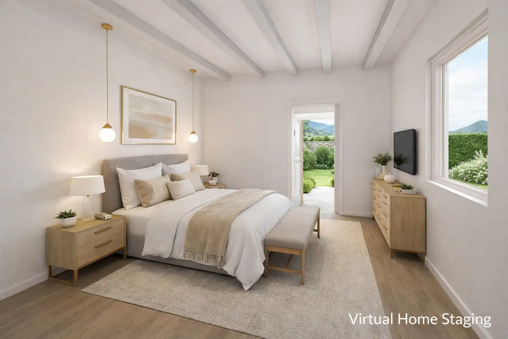 Habitación de Casa adosada en venta en Manilva con Jardín privado y Terraza