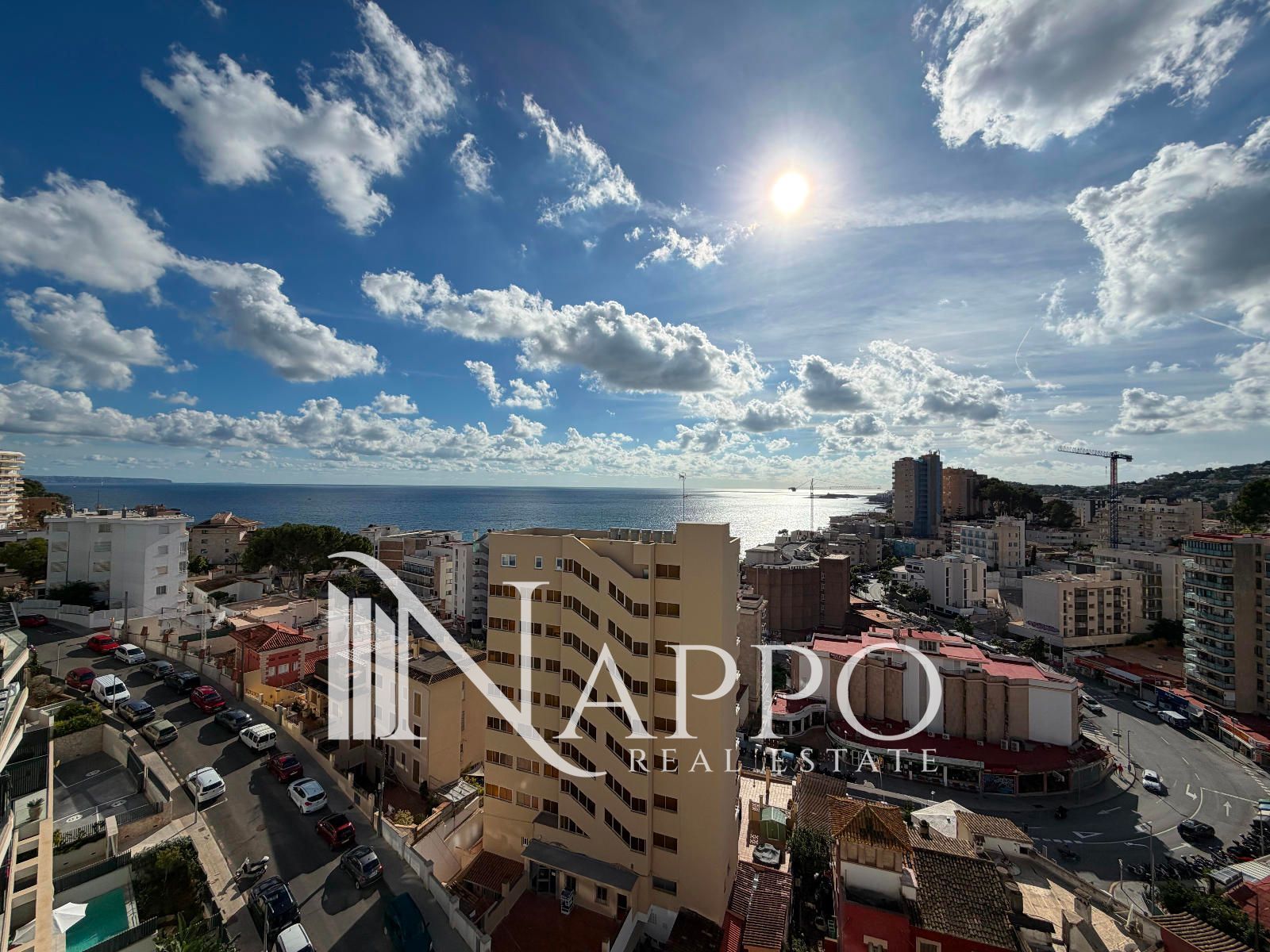 Vista exterior de Pis de lloguer en  Palma de Mallorca amb Aire condicionat, Calefacció i Moblat