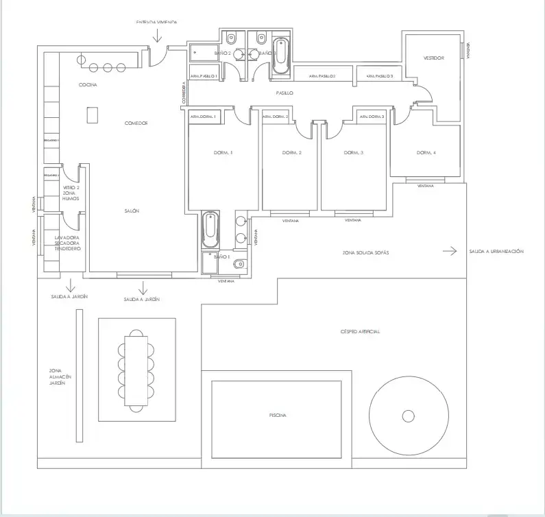 Wohnung zur Miete in Avenida de Europa, Avenida Europa