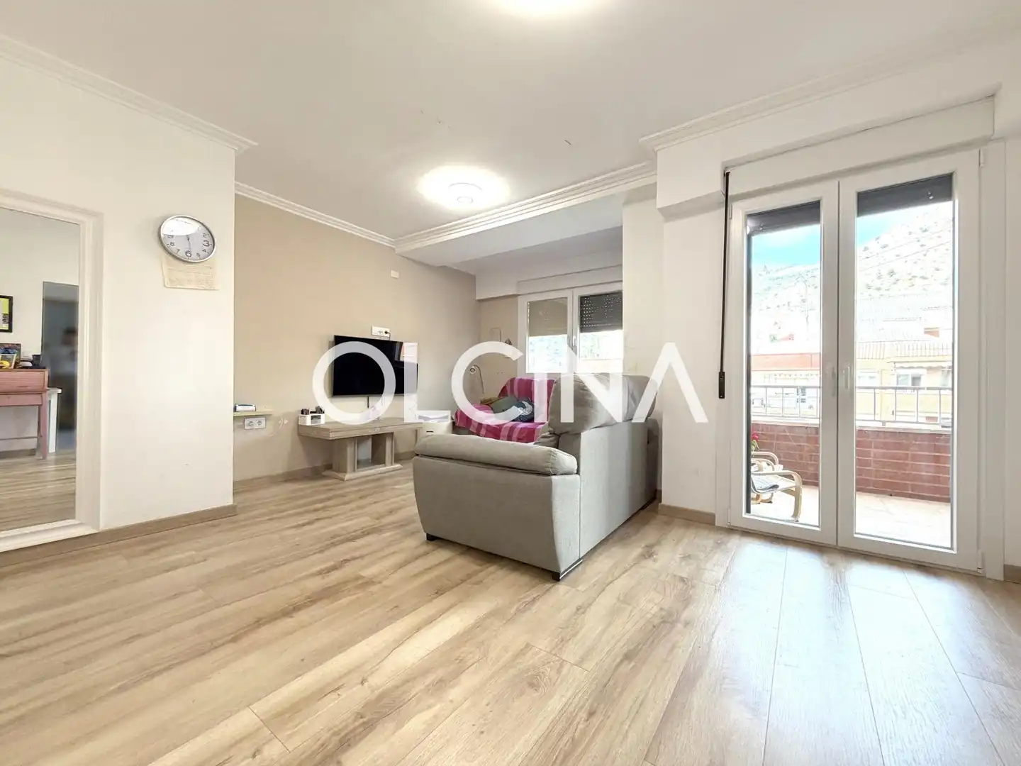 Sala de estar de Piso en venta en Cocentaina con Aire acondicionado, Trastero y Balcón