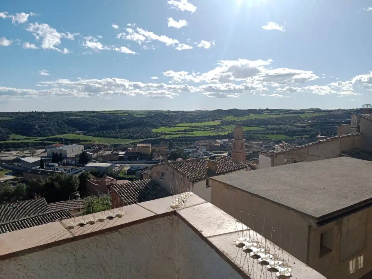 Vista exterior de Casa o chalet en venta en Castillonroy con Aire acondicionado, Terraza y Amueblado