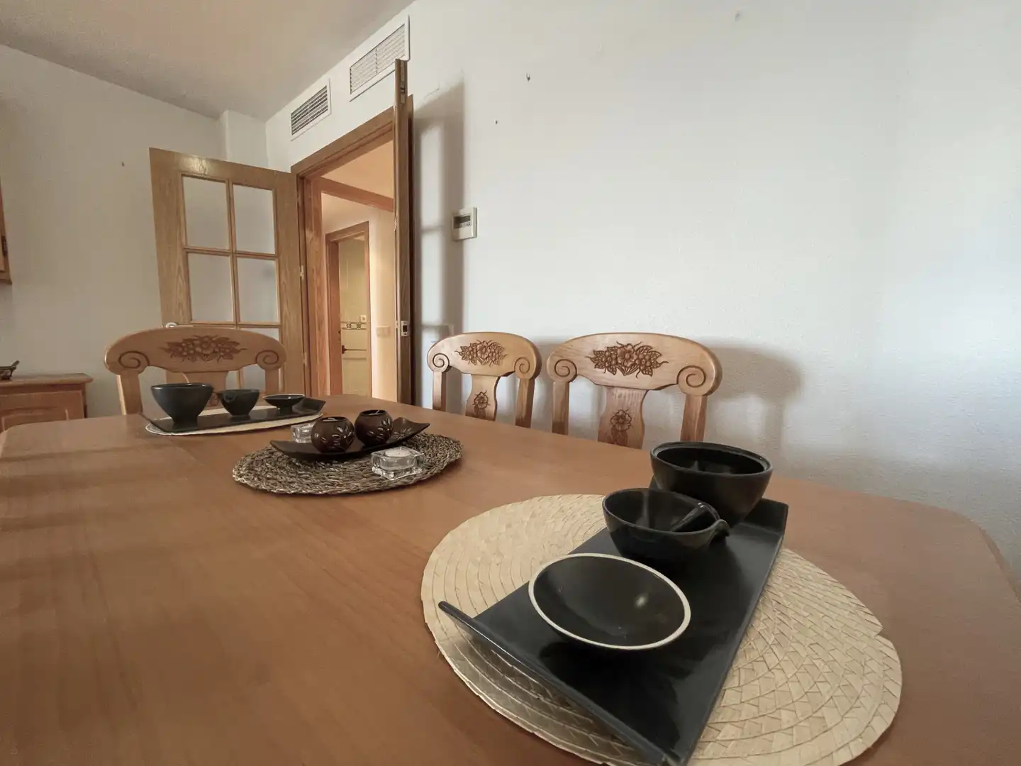 Esszimmer von Wohnung zum Verkauf in La Manga del Mar Menor mit Klimaanlage, Terrasse und Möbliert