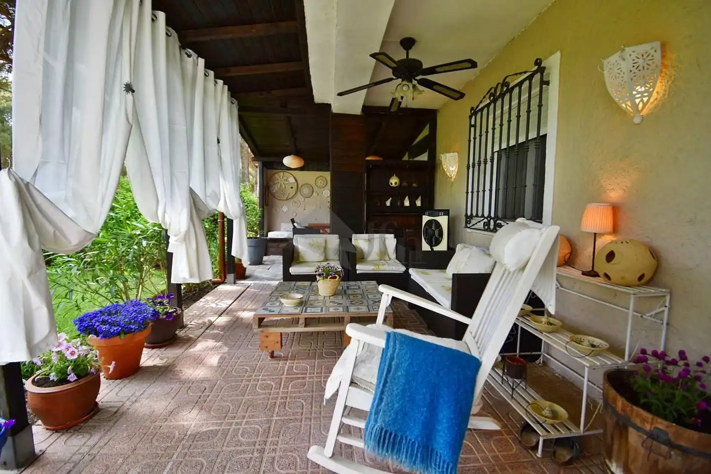 Terraza de Casa o chalet en venta en Olmedo con Calefacción, Jardín privado y Piscina comunitaria