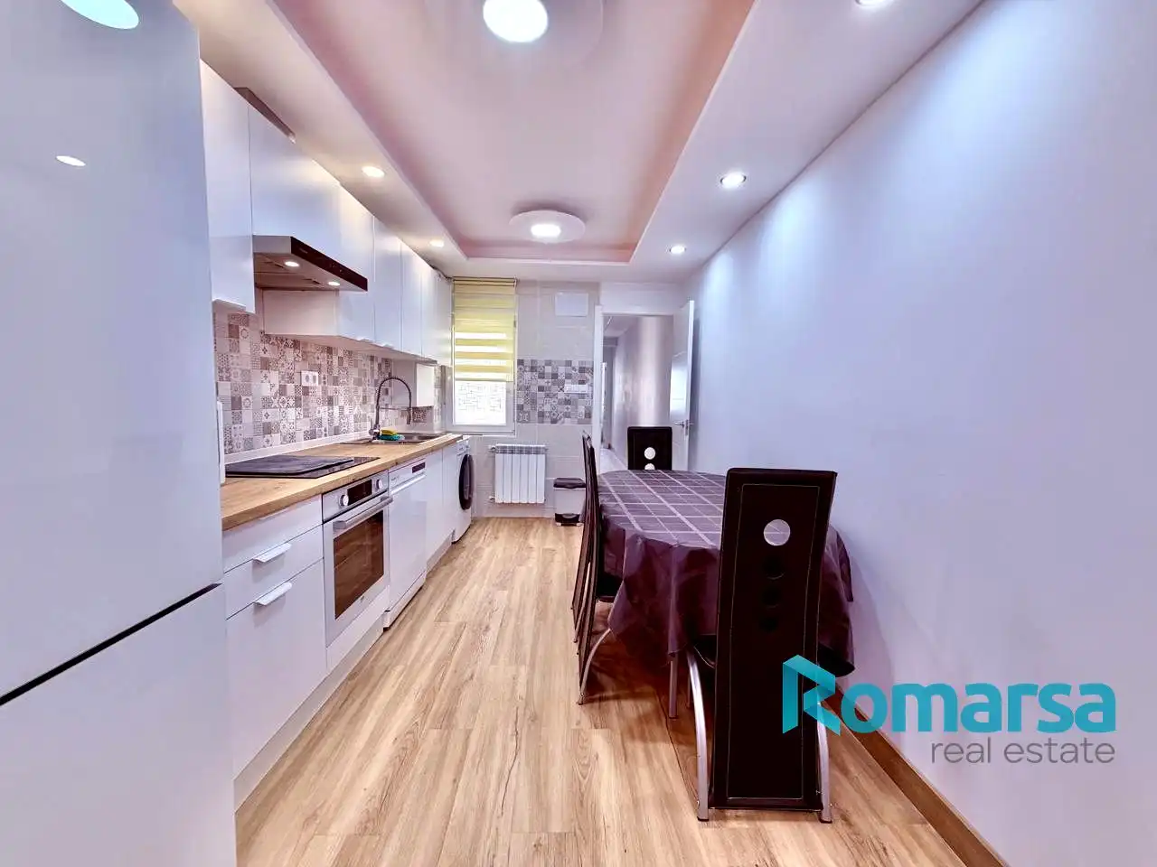 Kitchen of Flat for sale in Ávila  with Heating, Terrace and Furnished