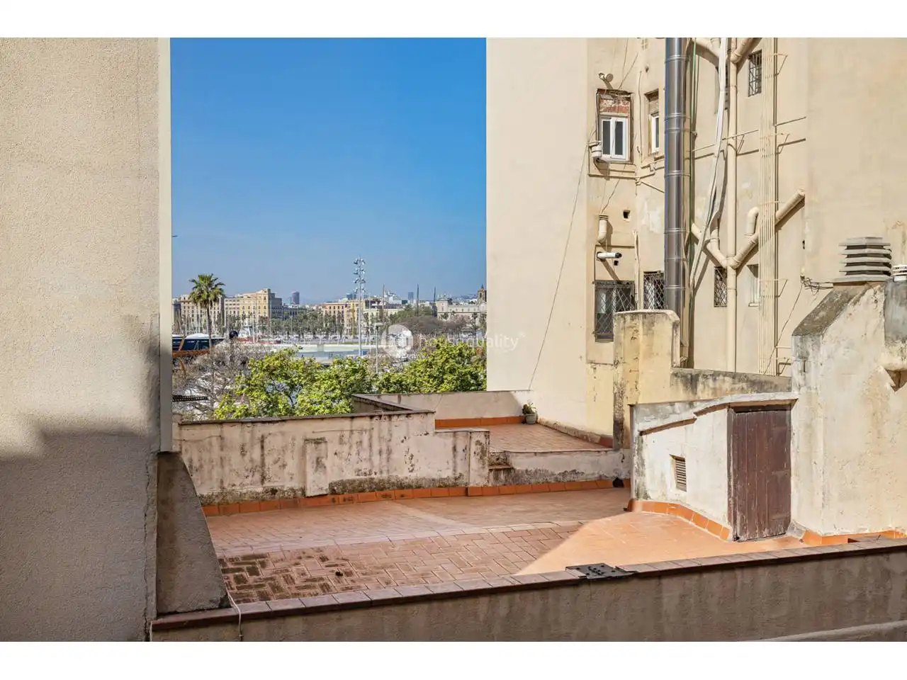 Terrace of Flat for sale in Barcelona  with Air Conditioner and Balcony