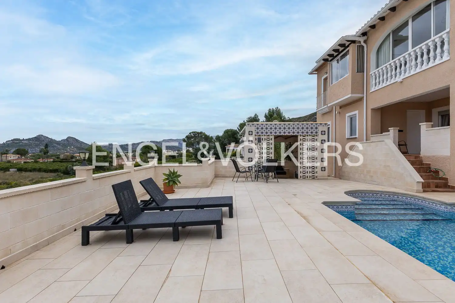 Terrace of Houses for sale in Pedreguer  with Air Conditioner, Heating and Private garden