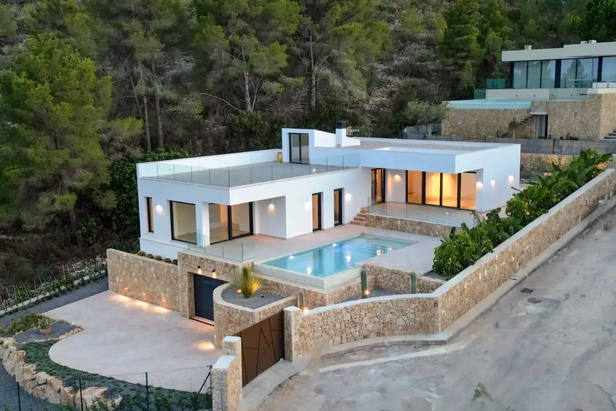 Exterior view of Houses for sale in Dénia  with Air Conditioner, Heating and Private garden