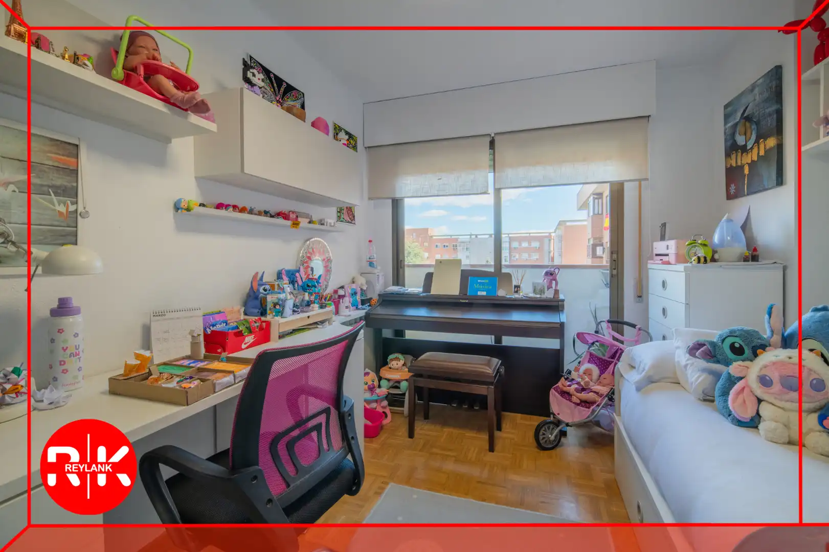 Bedroom of Flat for sale in Torrejón de Ardoz  with Air Conditioner, Heating and Private garden