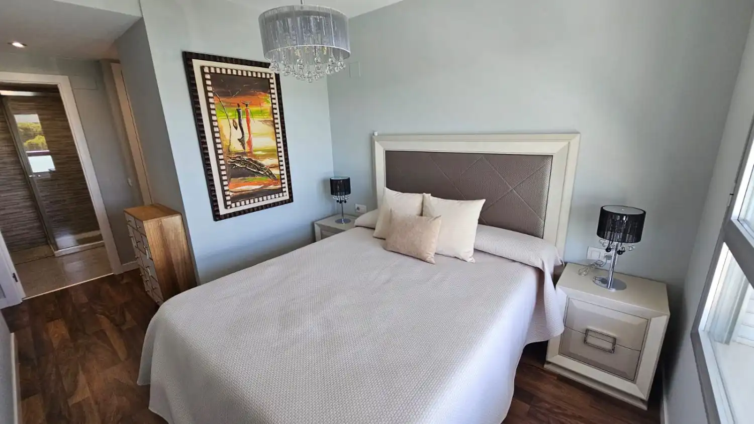 Bedroom of Apartments for rent in Torrent  with Air Conditioner, Heating and Parquet flooring