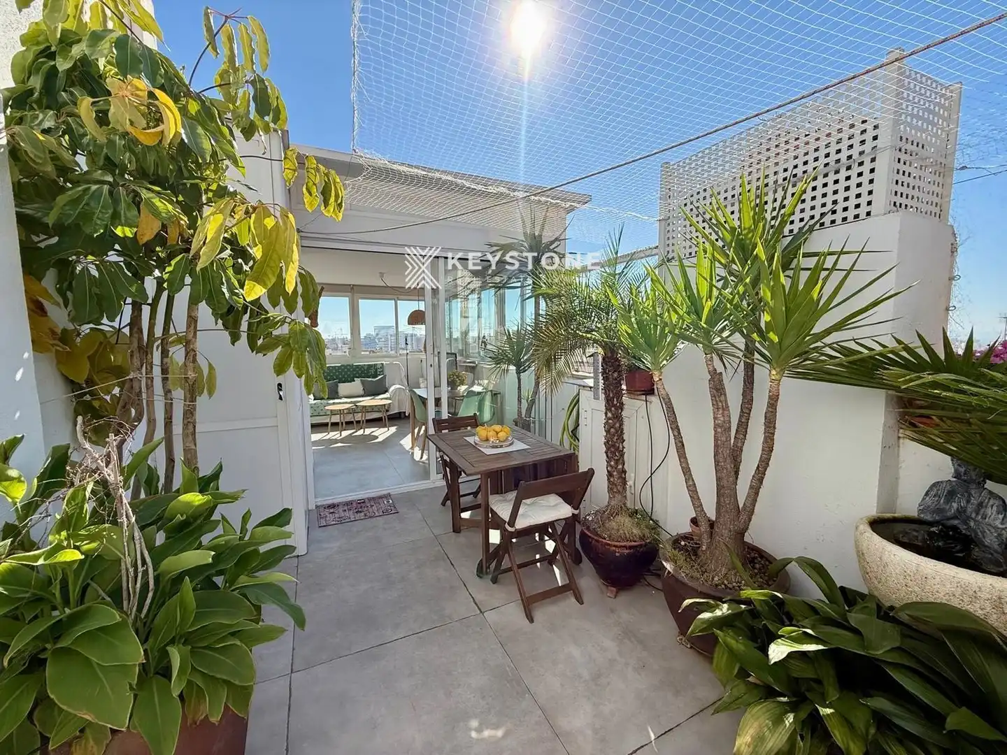 Terraza de Ático de alquiler en Alicante / Alacant con Aire acondicionado, Calefacción y Terraza