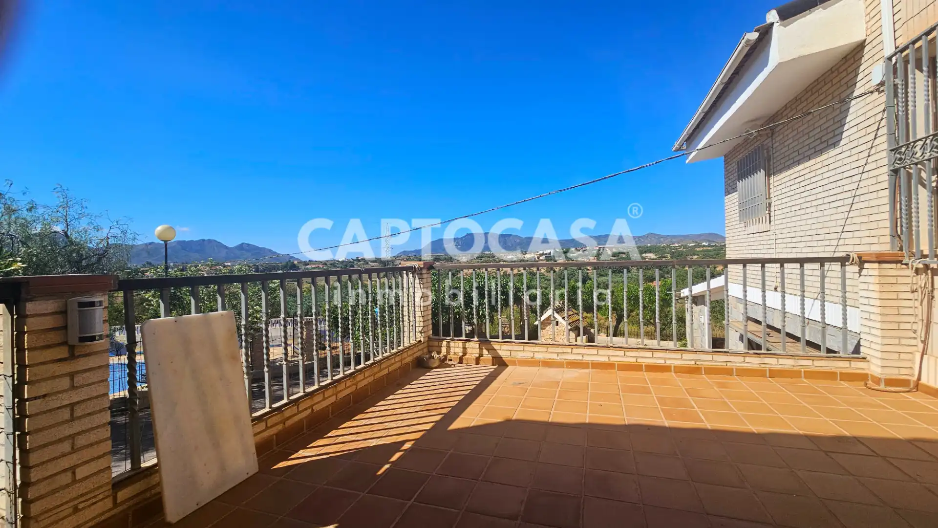Terrasse von Country house zum Verkauf in Cartagena mit Klimaanlage, Heizung und Privatgarten