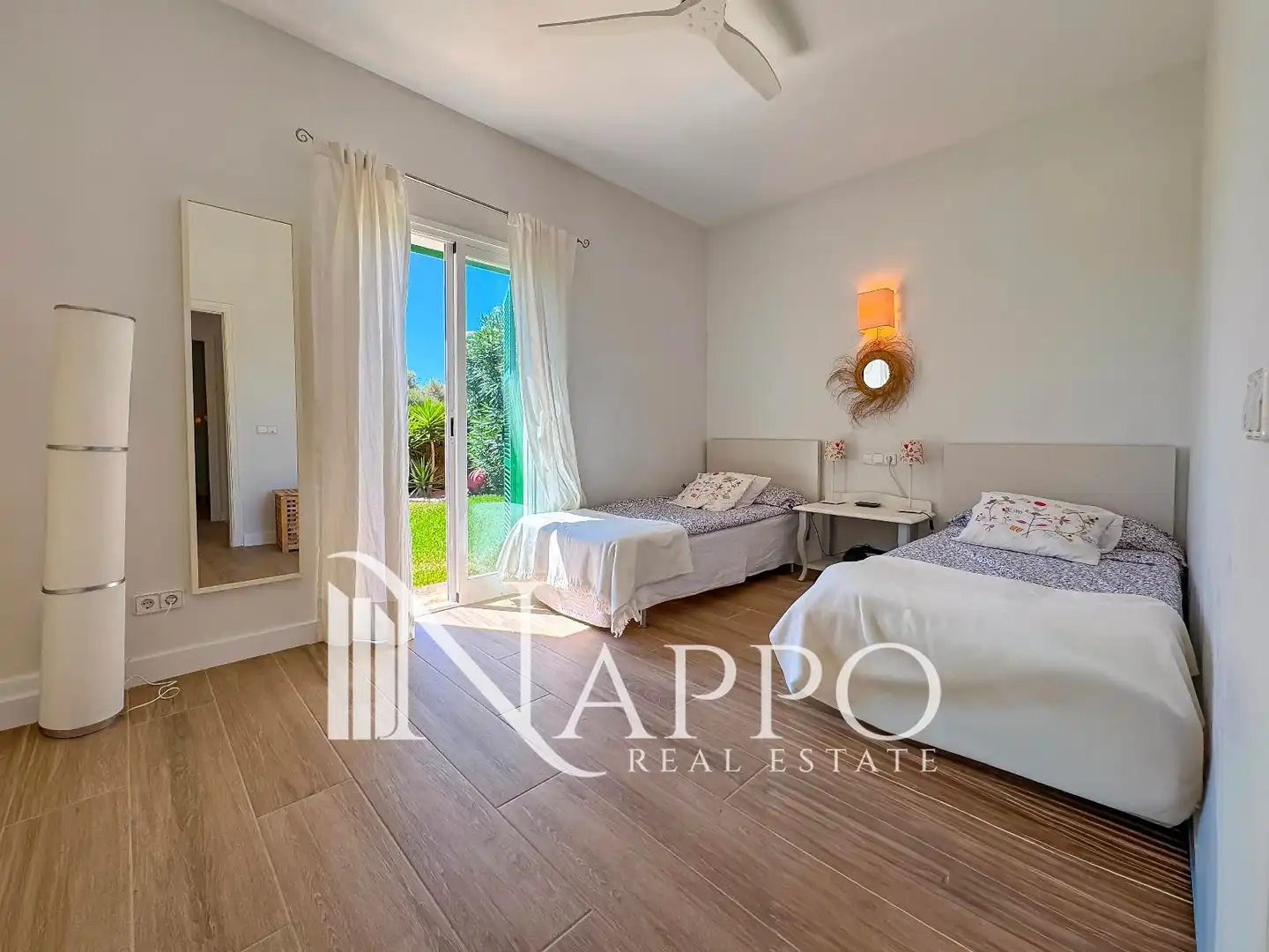 Bedroom of Houses for rent in Campos  with Air Conditioner, Heating and Private garden