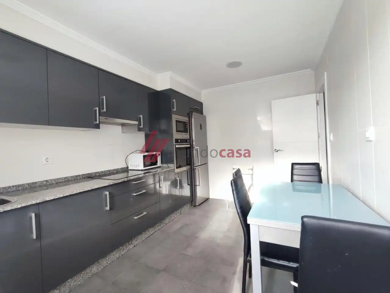 Kitchen of Flat for rent in Ferrol  with Furnished