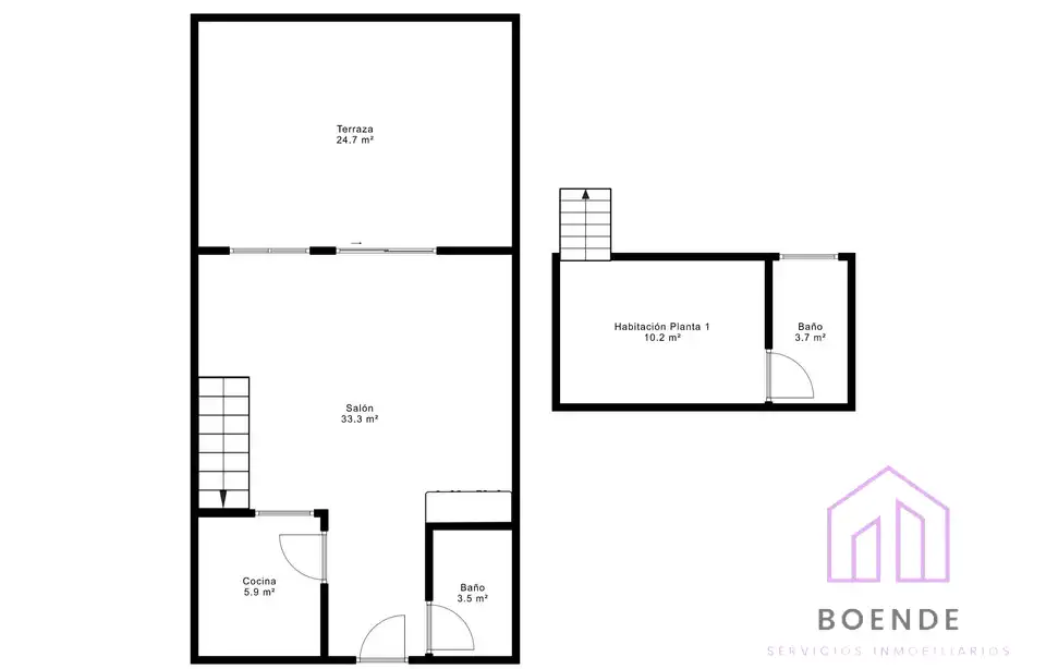 Loft zum Verkauf in Camarma de Esteruelas mit Klimaanlage, Heizung und Terrasse