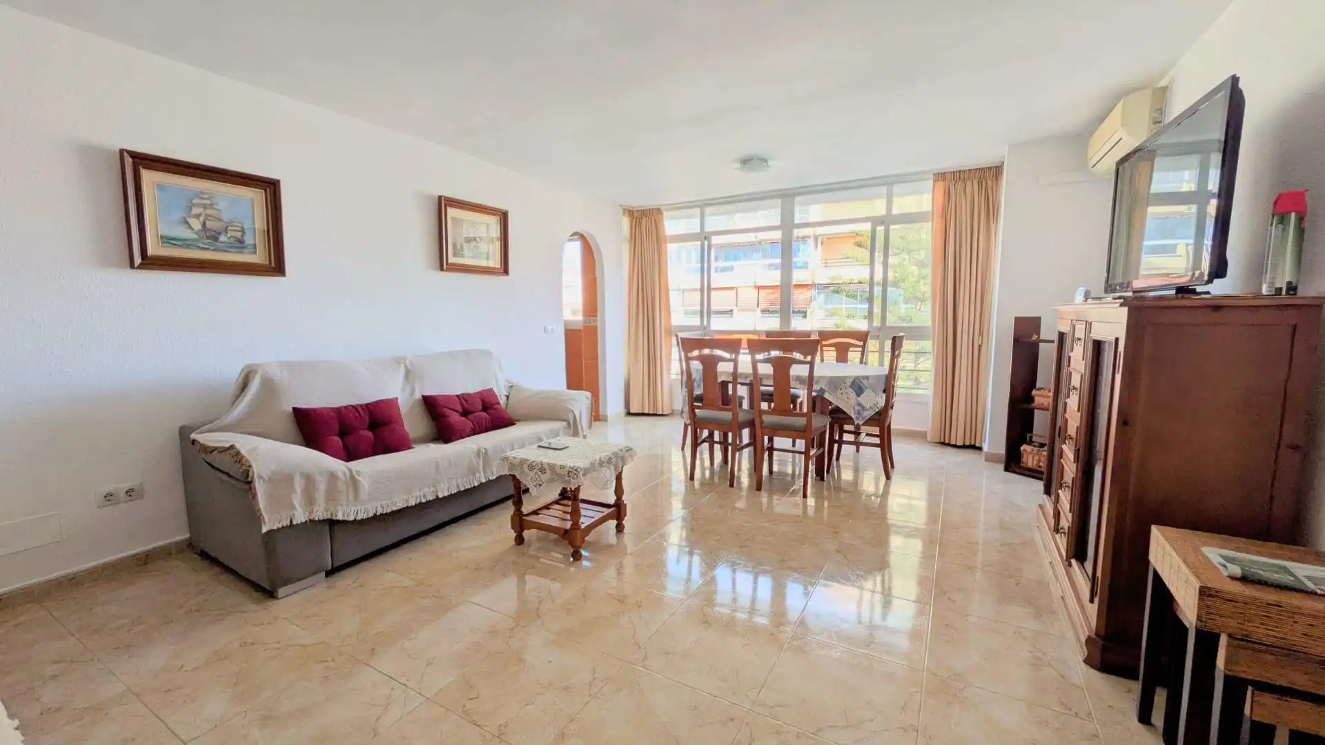 Apartamento con piscina en alquiler en Los Boliches, imagen 10