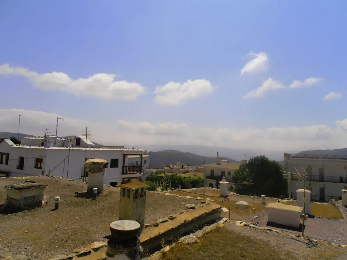 Vista exterior de Casa o xalet en venda en Pórtugos amb Terrassa i Traster