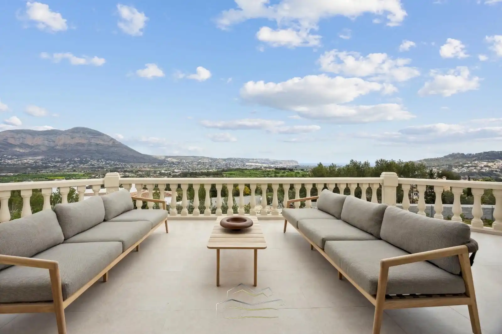 Terraza de Casa o chalet en venta en Jávea / Xàbia con Aire acondicionado, Calefacción y Jardín privado