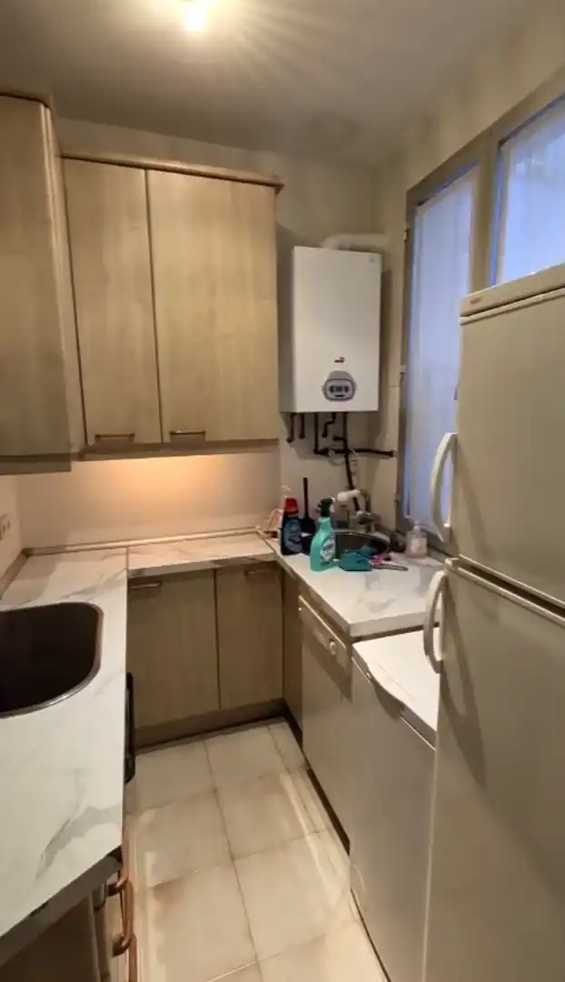 Cocina de Piso de alquiler en Madrid con Aire acondicionado, Calefacción y Amueblado