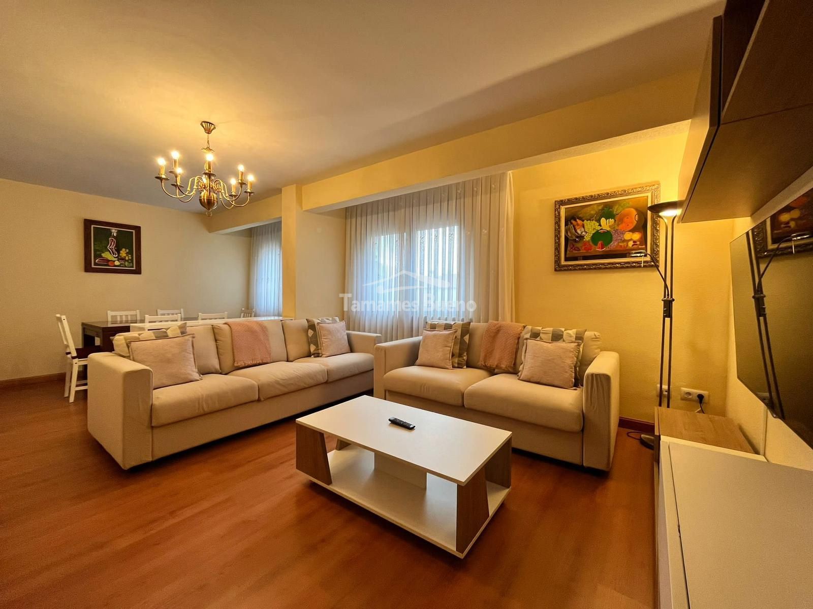 Sala d'estar de Àtic de lloguer en Salamanca Capital amb Calefacció i Moblat