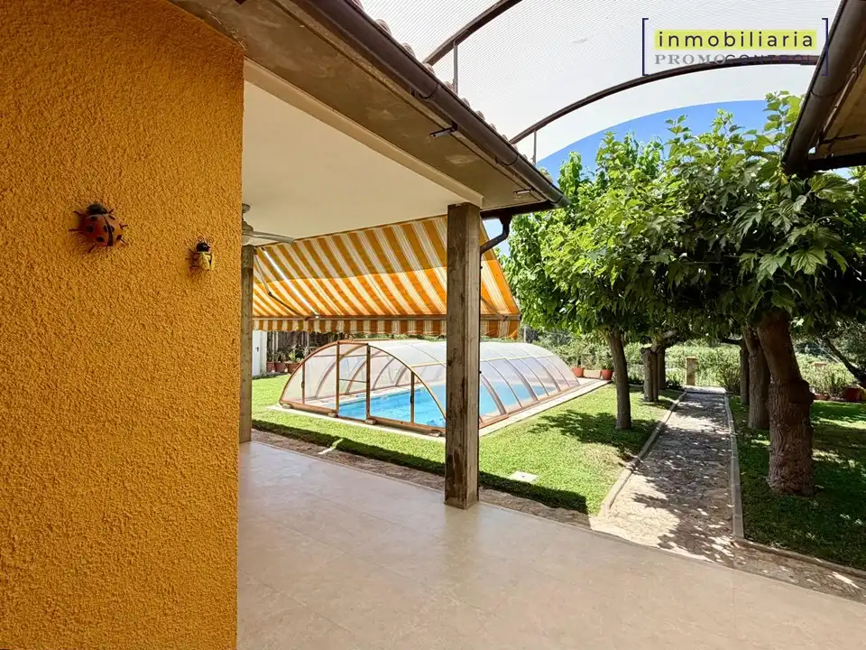 Piscina de Casa o xalet en venda en Zuera amb Aire condicionat, Calefacció i Jardí privat