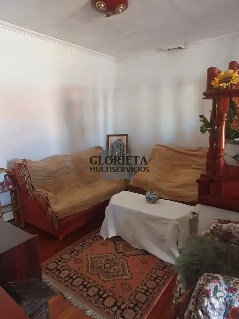 Living room of Houses for sale in Vigo   with Heating, Parquet flooring and Terrace