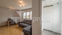 Living room of Flat for sale in Burgos Capital  with Heating, Parquet flooring and Terrace