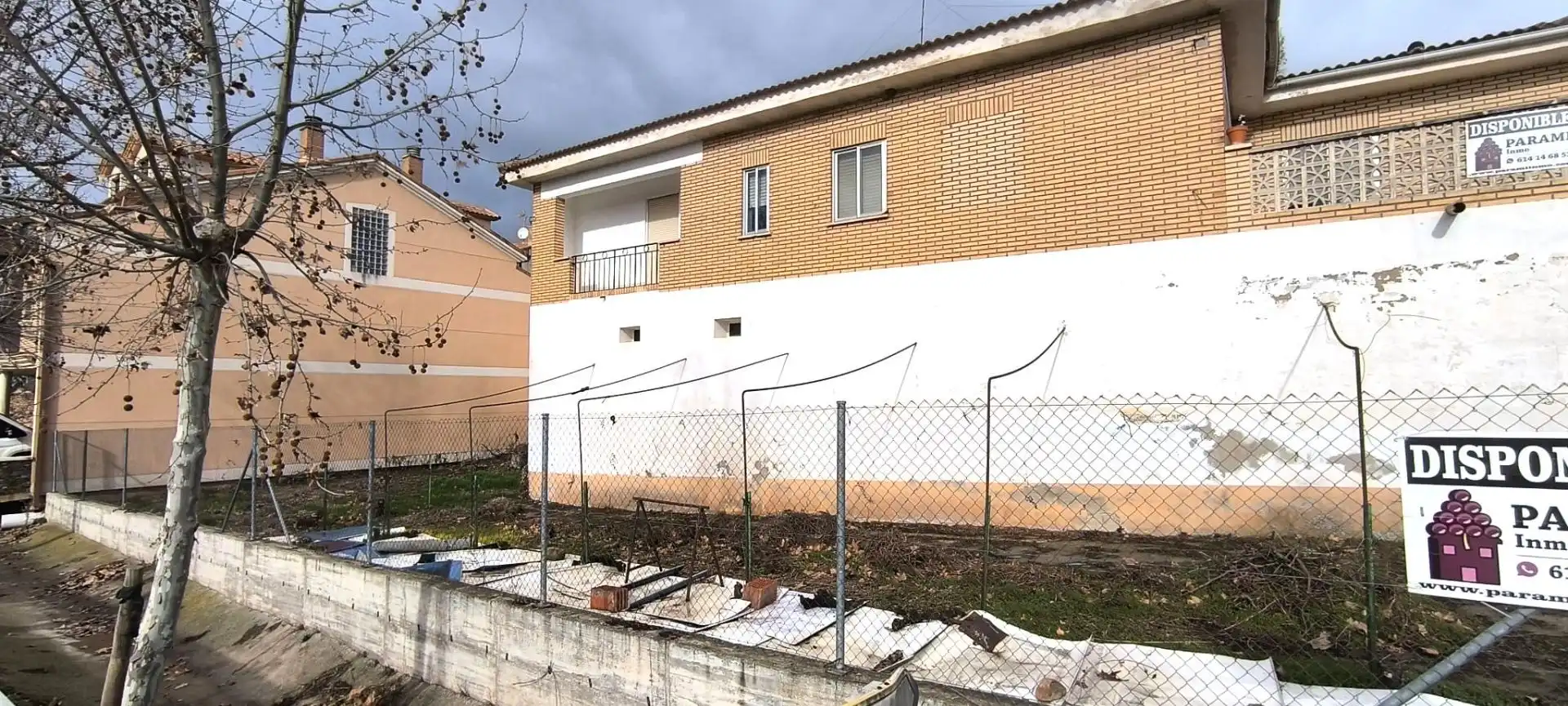 Vista exterior de Casa o chalet en venta en Ausejo con Calefacción, Jardín privado y Terraza
