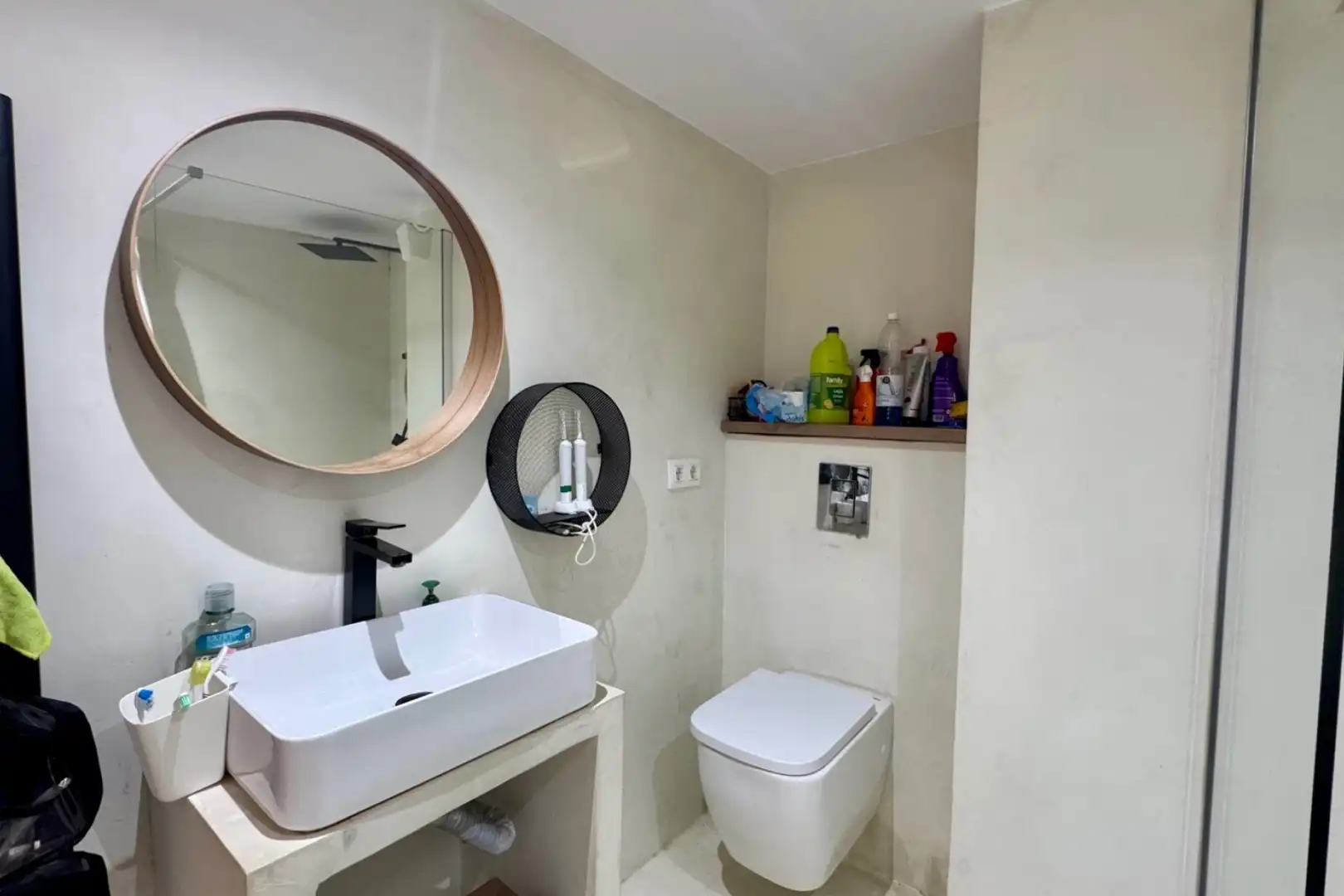 Baño de Apartamento para compartir en Jávea / Xàbia con Aire acondicionado, Calefacción y Terraza