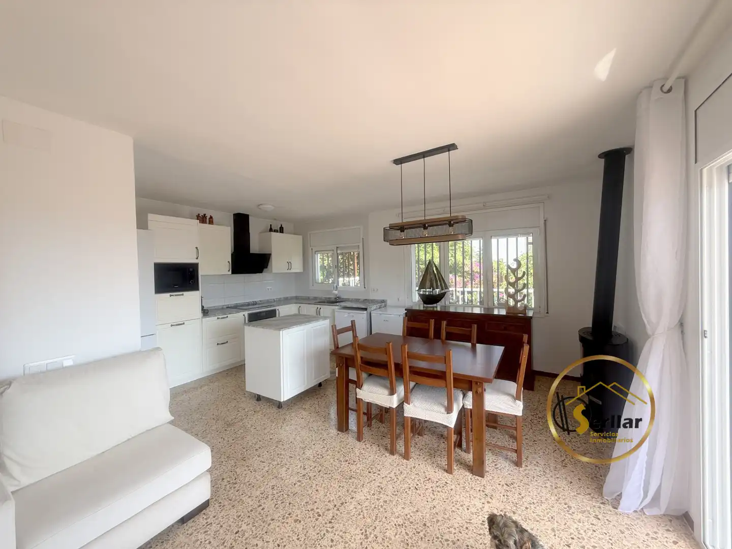 Küche von Haus oder Chalet zum Verkauf in Calafell mit Klimaanlage, Heizung und Privatgarten
