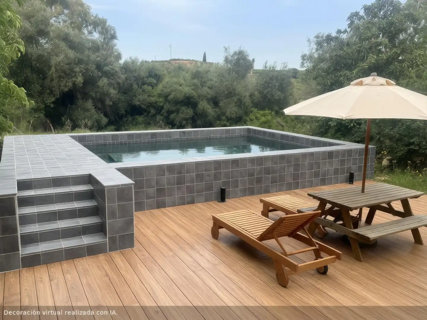 Piscina de Finca rústica en venda en Cantillana amb Terrassa