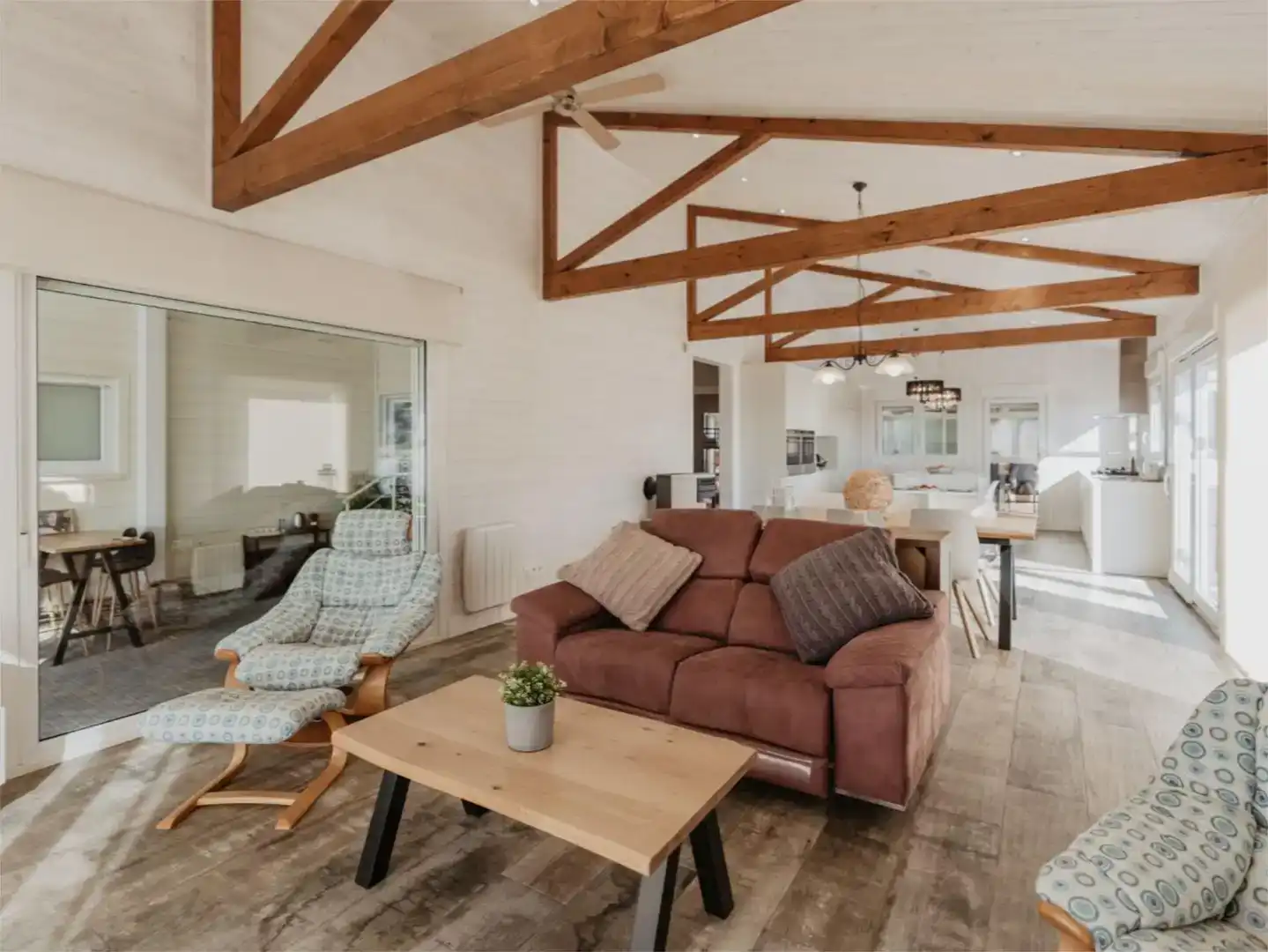 Sala d'estar de Casa o xalet en venda en Pineda de Mar amb Aire condicionat