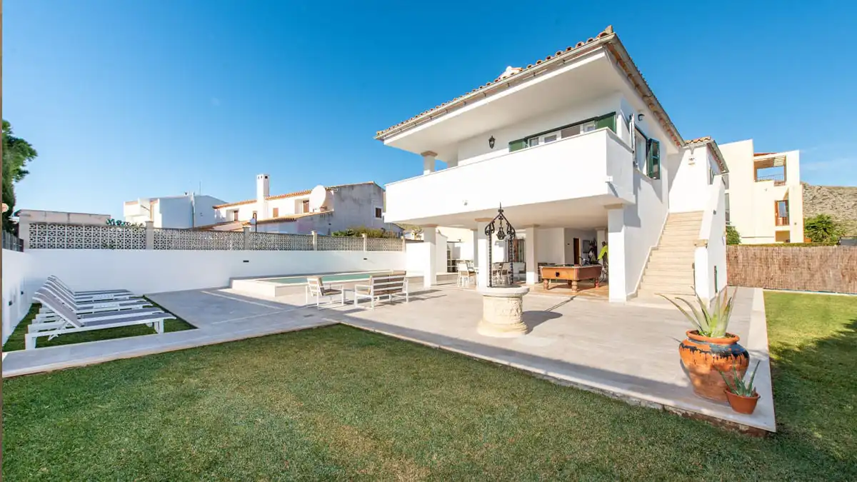 Exterior view of Houses for sale in Pollença  with Air Conditioner, Private garden and Terrace