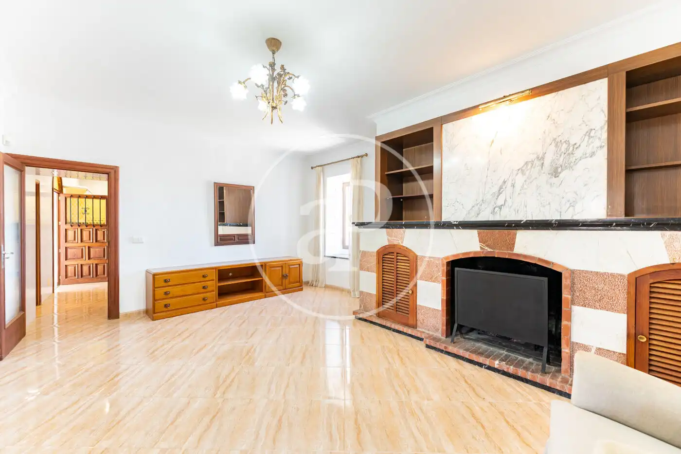 Sala d'estar de Casa adosada en venda en Lloret de Vistalegre amb Aire condicionat, Calefacció i Jardí privat
