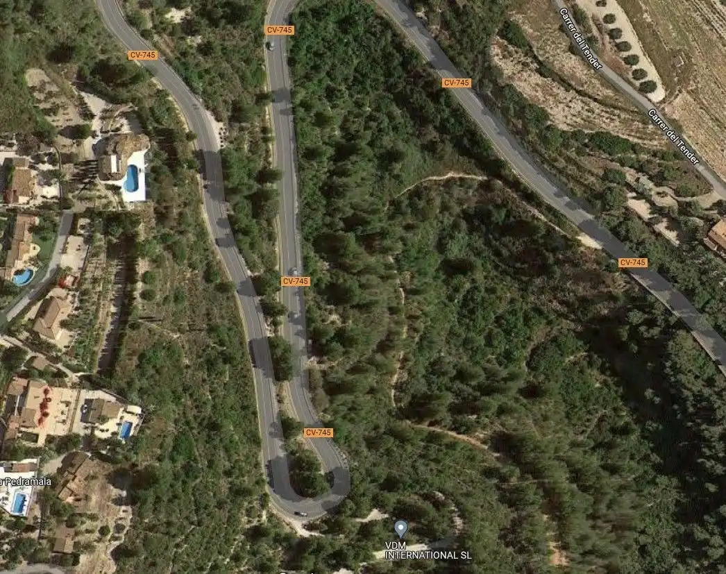 Vista exterior de Residencial en venta en Benissa