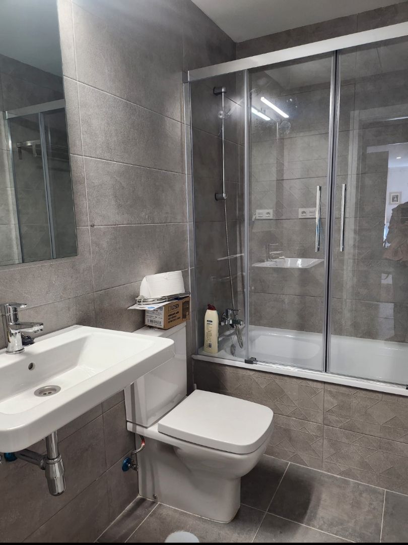 Bany de Àtic de lloguer en Dos Hermanas amb Aire condicionat, Terrassa i Moblat