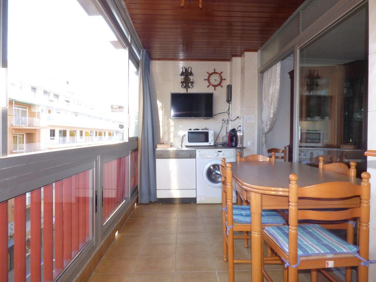 Terrassa de Apartament en venda en Benidorm amb Aire condicionat, Terrassa i Moblat