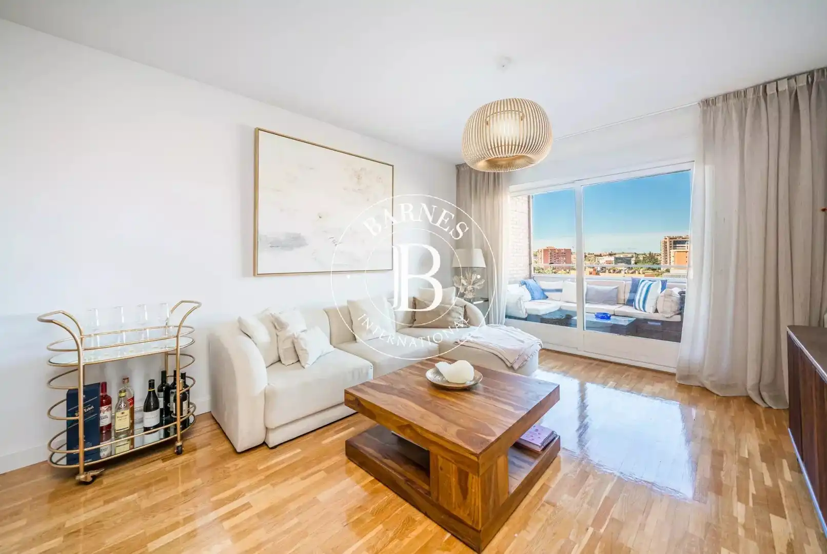 Sala d'estar de Pis de lloguer en  Madrid Capital amb Aire condicionat, Calefacció i Terrassa