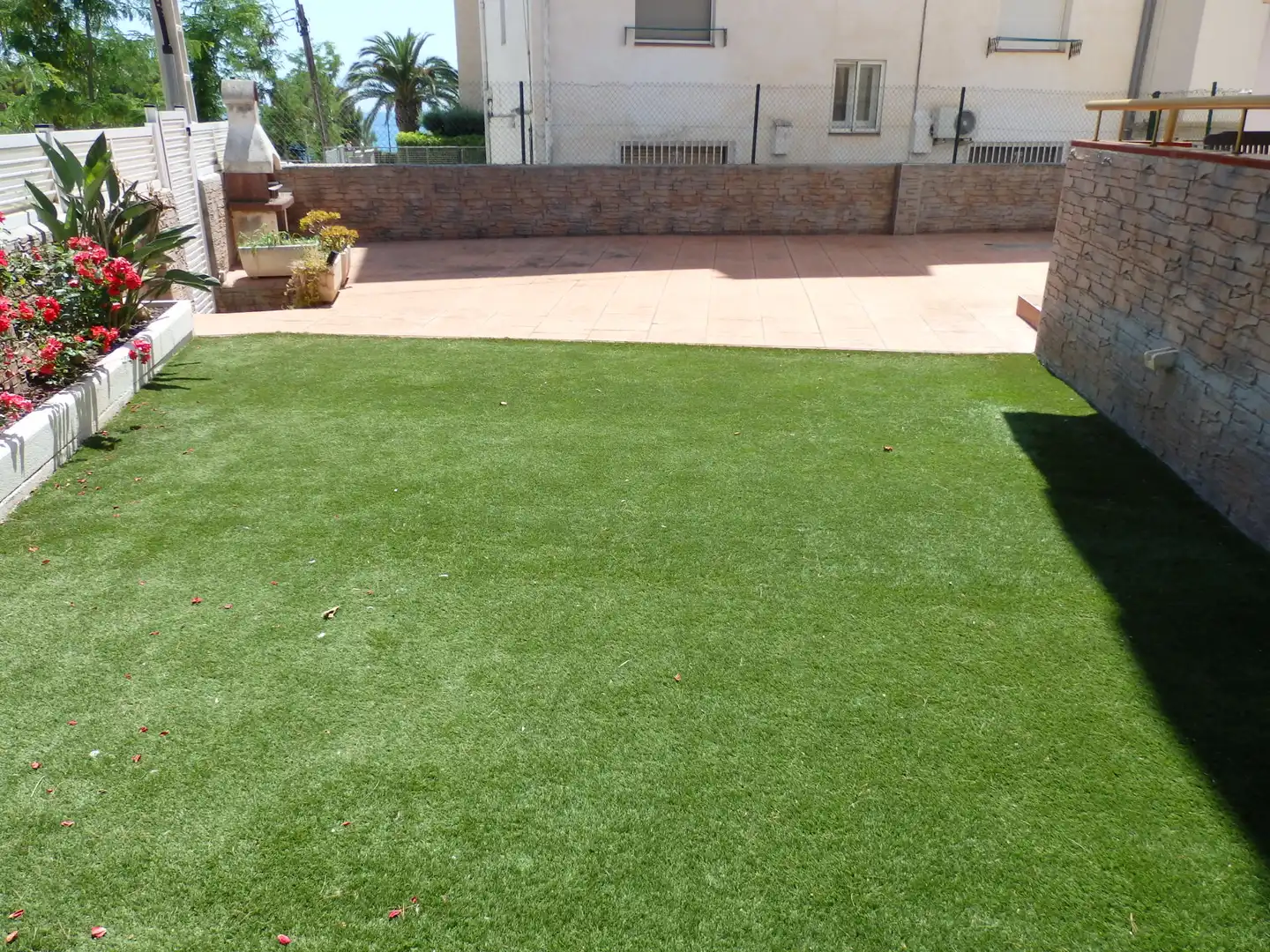 Terrasse von Erdgeschoss zum Verkauf in Mont-roig del Camp mit Klimaanlage, Privatgarten und Terrasse