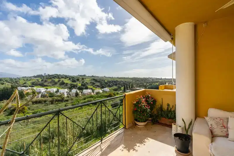 Terraza de Ático en venta en Estepona con Aire acondicionado y Piscina