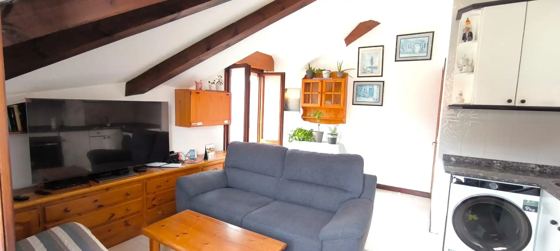 Sala d'estar de Àtic en venda en Ribamontán al Mar amb Terrassa