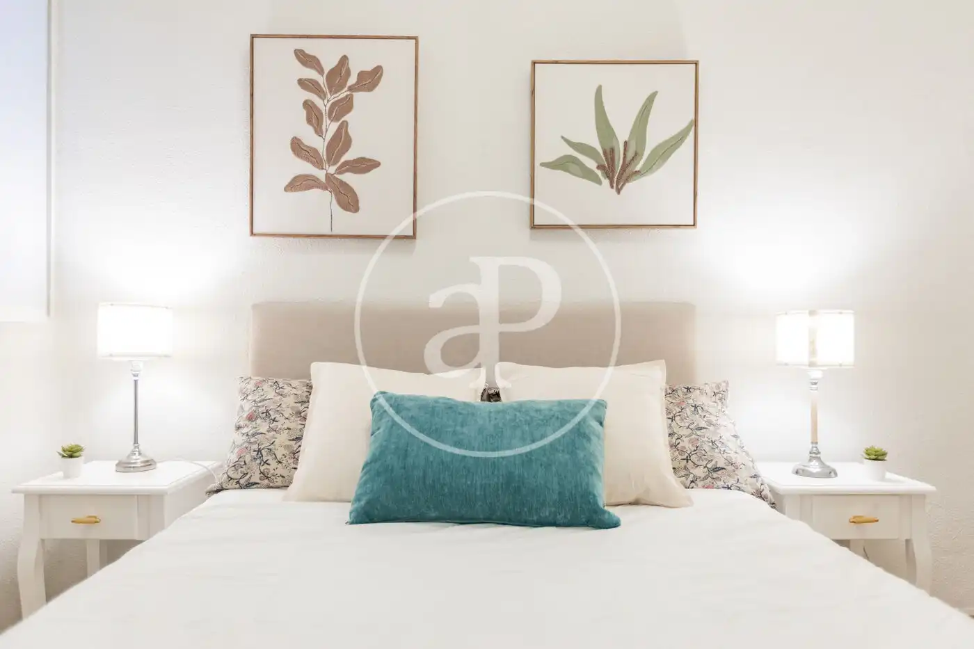 Bedroom of Flat for rent in Madrid  with Heating and Furnished