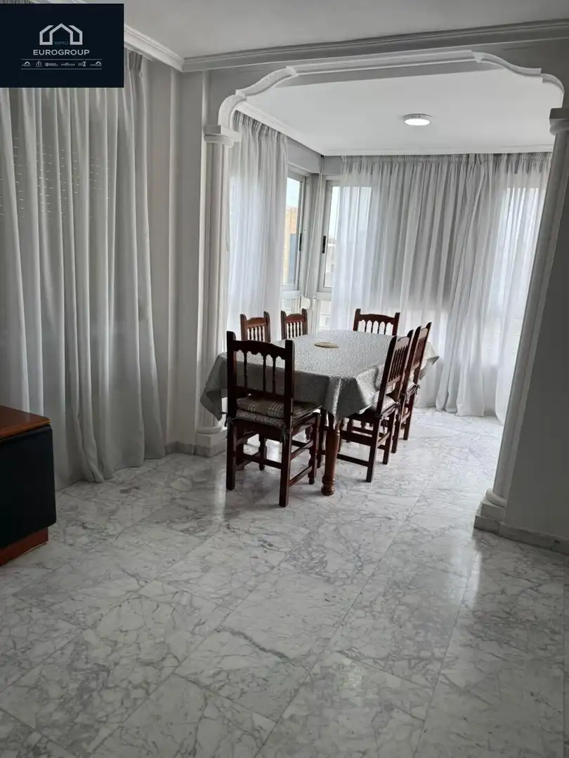 Esszimmer von Wohnung zur Miete in Benidorm mit Klimaanlage, Möbliert und Gemeinschaftspool