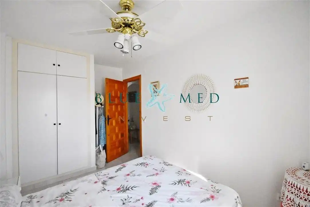 Schlafzimmer von Wohnung zum Verkauf in Mazarrón mit Privatgarten, Terrasse und Möbliert
