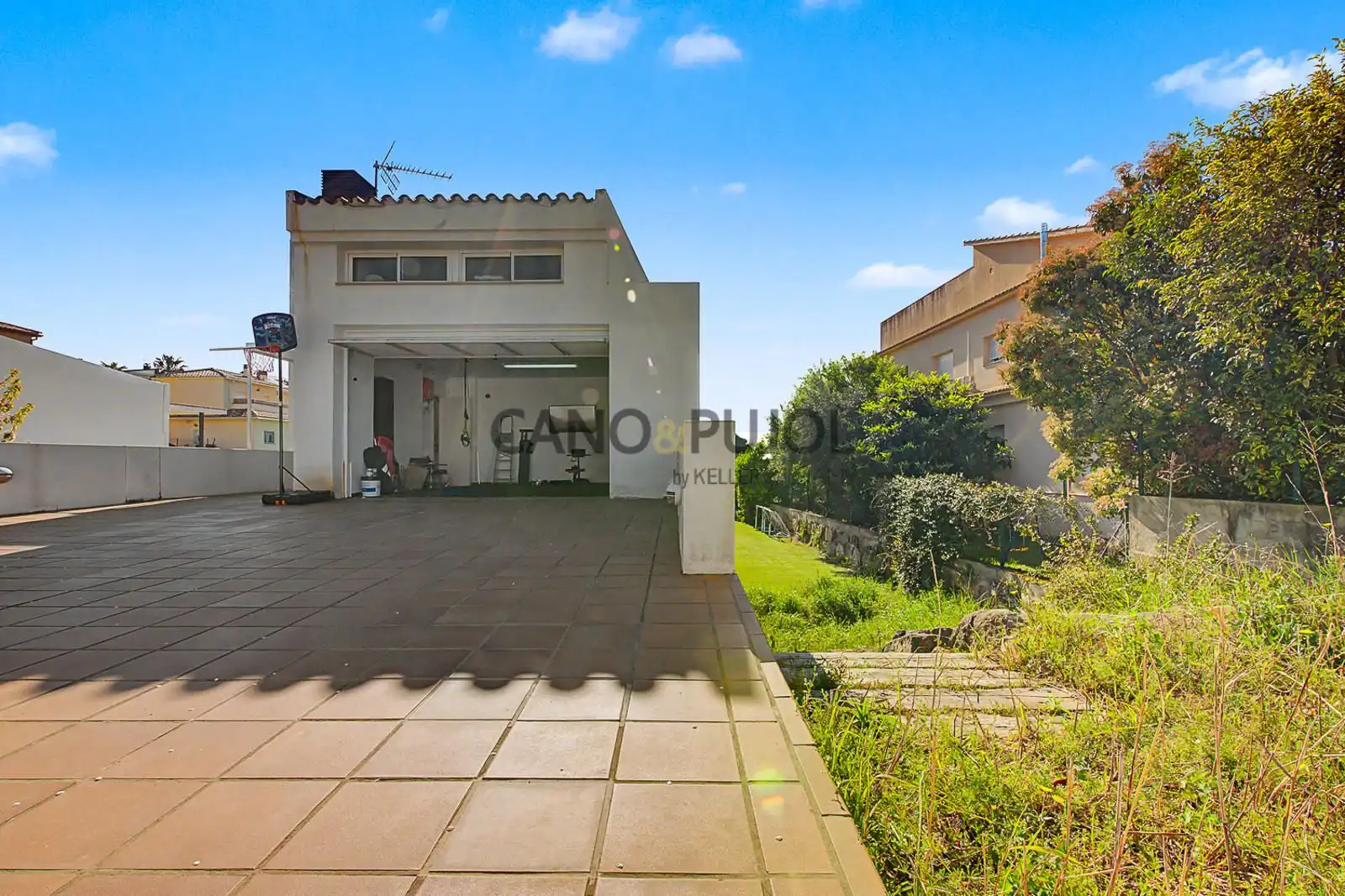 Jardín de Casa o chalet en venta en Bigues i Riells del Fai con Aire acondicionado, Calefacción y Terraza