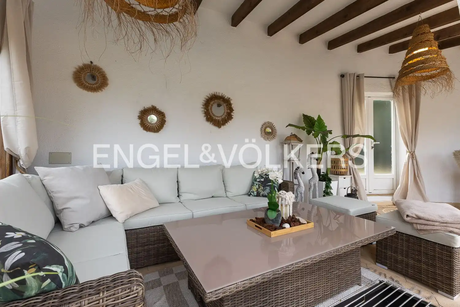 Living room of Houses for sale in Jávea / Xàbia  with Air Conditioner, Heating and Private garden