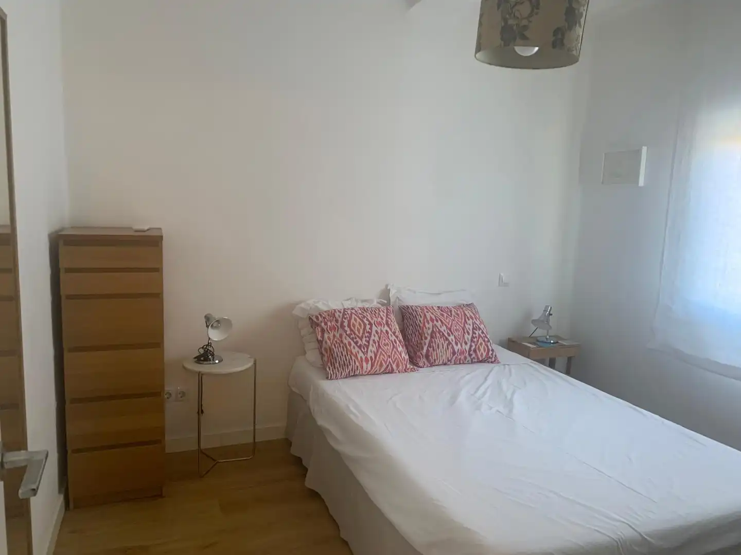 Bedroom of Flat for rent in Málaga  with Air Conditioner, Furnished and Washing machine