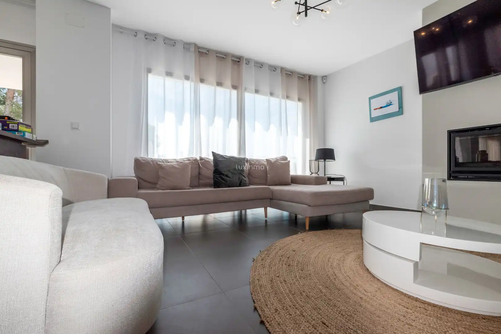 Sala d'estar de Casa o xalet de lloguer en Mascarat