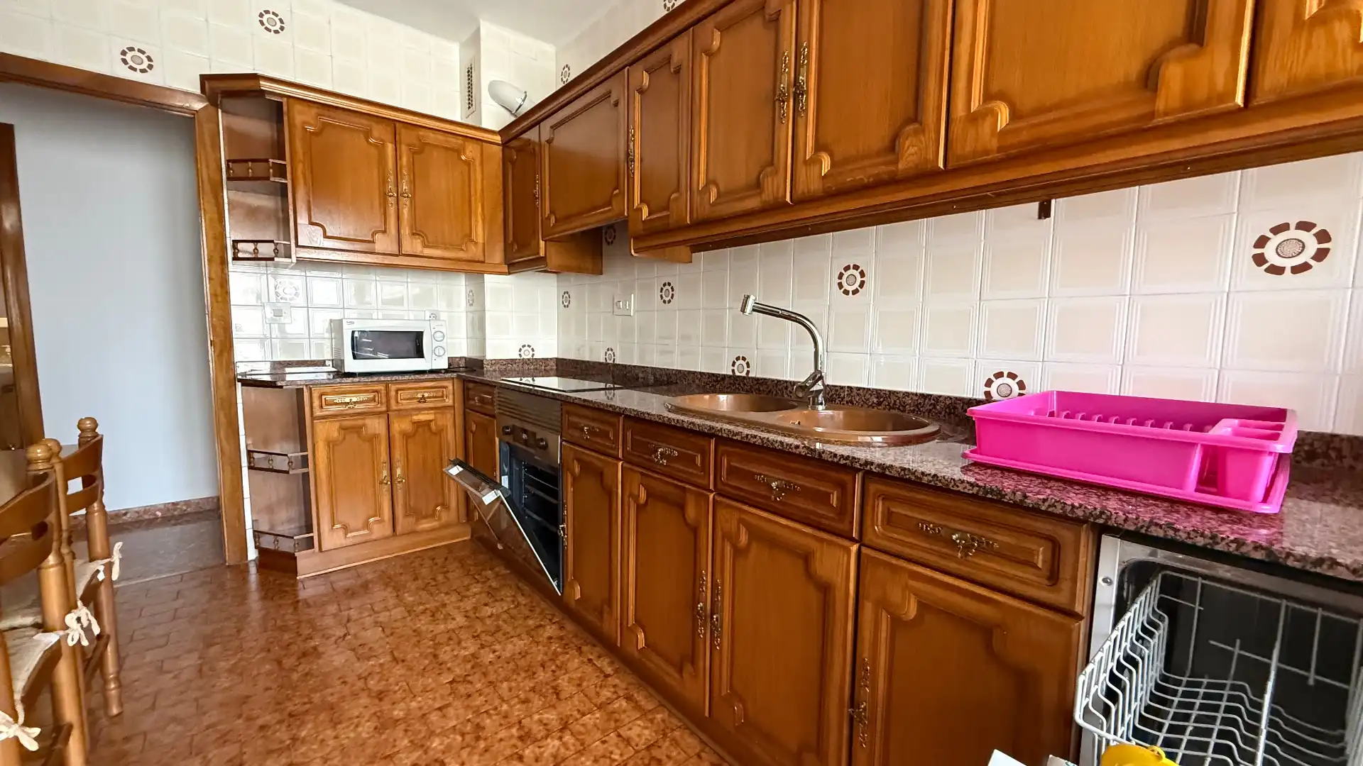 Cocina de Piso de alquiler en Albacete con Calefacción, Terraza y Amueblado