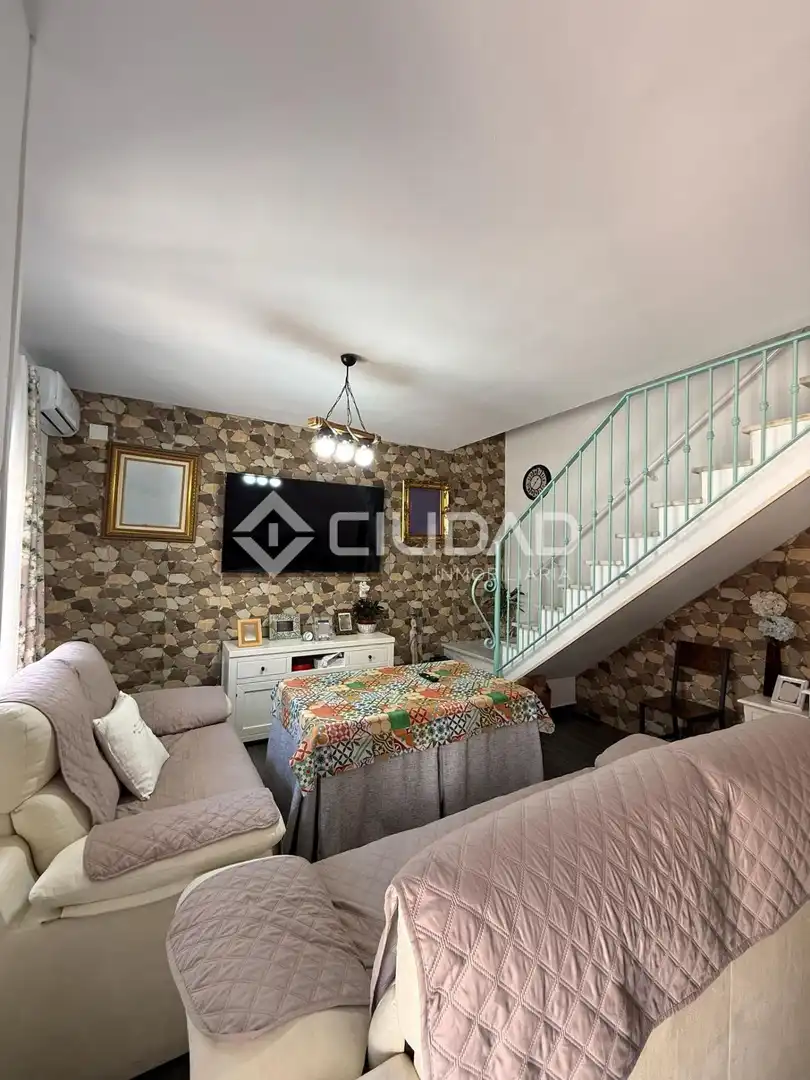Sala de estar de Casa o chalet en venta en Chipiona con Aire acondicionado y Balcón